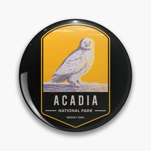 Item preview, Acadia National Park Snowy Owl designed and sold by JordanHolmes.