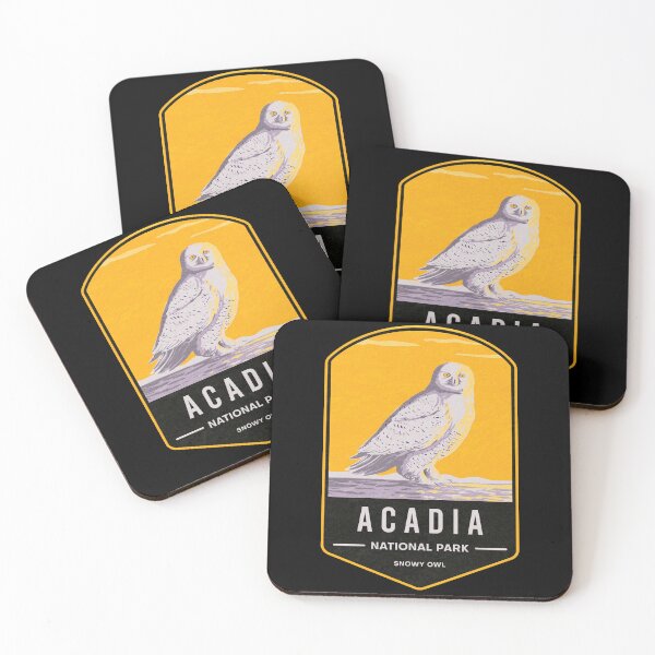 Item preview, Acadia National Park Snowy Owl designed and sold by JordanHolmes.