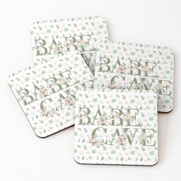Item preview, Babe Cave - Floral Spring Flowers and Leaves designed and sold by BenCasey.