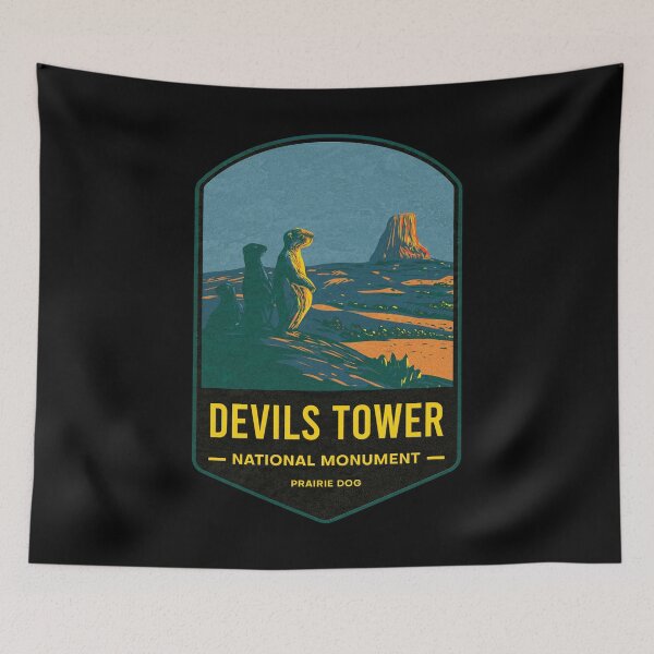 Item preview, Devils Tower Prairie Dog designed and sold by JordanHolmes.
