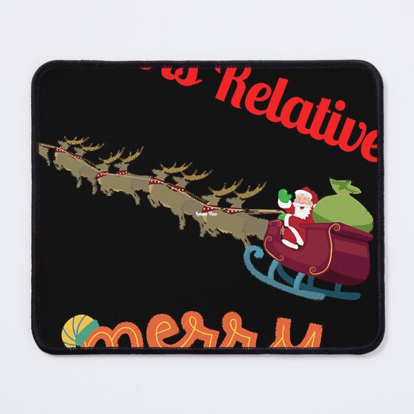 Item preview, Christmas - Speed is Relative Merry Christmas T-shirt, Pjama designed and sold by MeanMachine603.