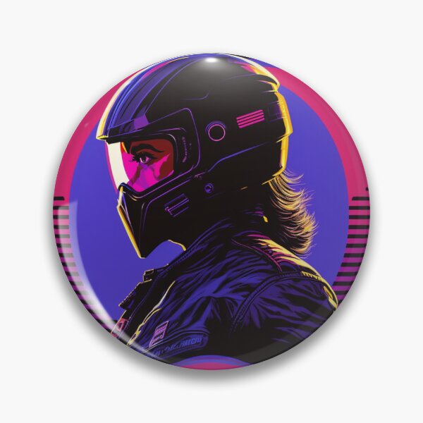 Item preview, Synthwave cyberpunk Racer designed and sold by RESToRAPTOR.