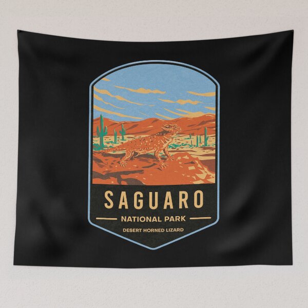 Item preview, Saguaro National Park Desert Horned Lizard designed and sold by JordanHolmes.