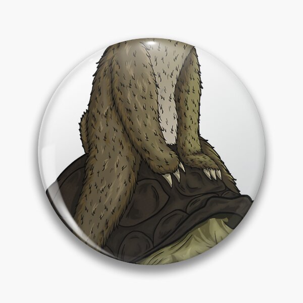 Item preview, Sloth Turtle Speed is Relative Sloth Riding Tortoise designed and sold by MeanMachine603.