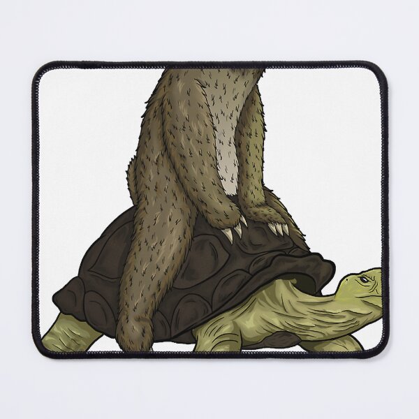 Item preview, Sloth Turtle Speed is Relative Sloth Riding Tortoise designed and sold by MeanMachine603.