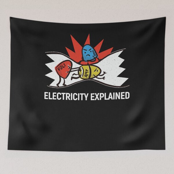Item preview, Electricity explained - Ohm Volt Ampere designed and sold by ChrisFeil.