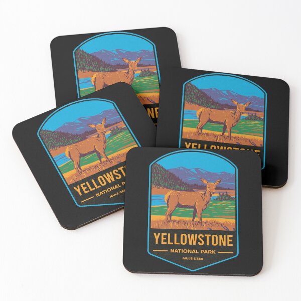 Item preview, Yellowstone National Park Mule Deer designed and sold by JordanHolmes.