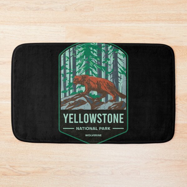 Item preview, Yellowstone National Park Wolverine designed and sold by JordanHolmes.