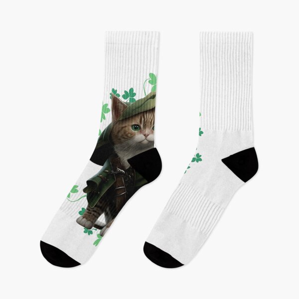 Item preview, St Patricks Day Cat Leprechaun Funny Lucky Green Proud Irish designed and sold by Modern Outlet  ⭐⭐⭐⭐⭐.