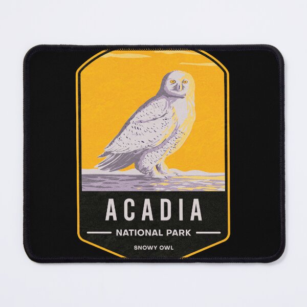Item preview, Acadia National Park Snowy Owl designed and sold by JordanHolmes.
