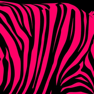 Artwork thumbnail, Pink zebra pattern by TheLemonBox