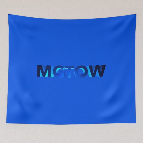 Item preview, MGTOW 3D BLUE designed and sold by PatheticWeasels.