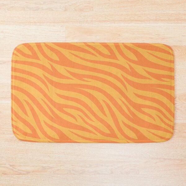 Item preview, Orange Tiger Skin Pattern designed and sold by Patternawy.