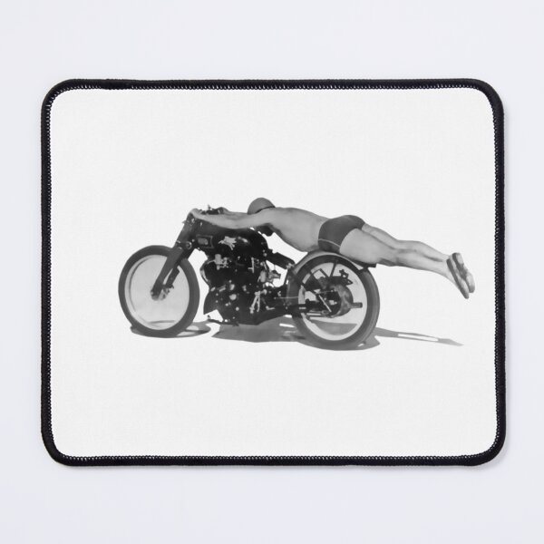 Item preview, Flat Out Retro Vintage Racing Motorbike designed and sold by Izoberu.