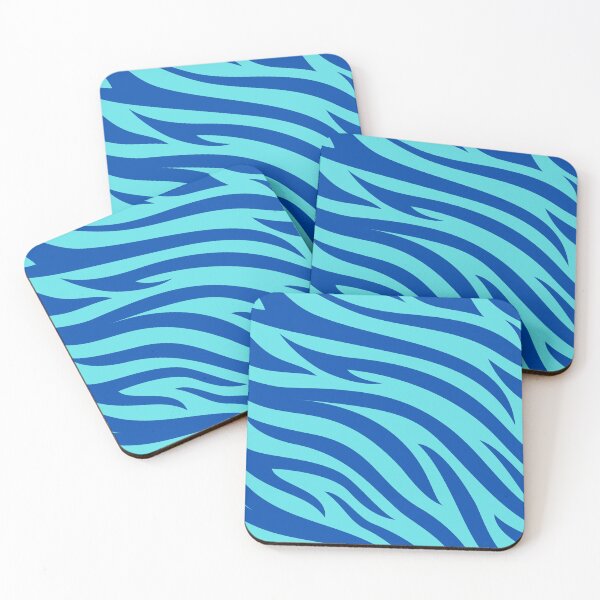 Item preview, Blue Cyan Tiger Skin Pattern designed and sold by Patternawy.