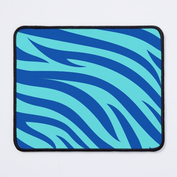 Item preview, Blue Cyan Tiger Skin Pattern designed and sold by Patternawy.