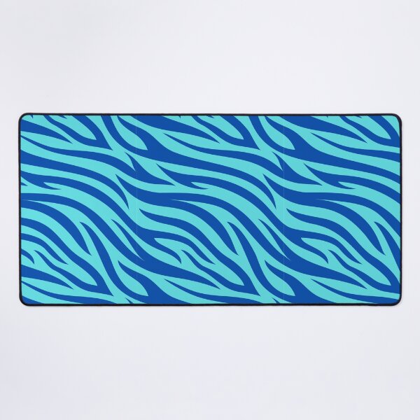 Item preview, Blue Cyan Tiger Skin Pattern designed and sold by Patternawy.