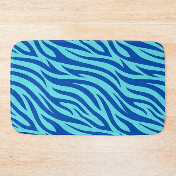 Item preview, Blue Cyan Tiger Skin Pattern designed and sold by Patternawy.