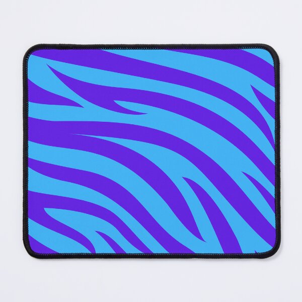 Item preview, Cyan Purple Tiger Skin Pattern designed and sold by Patternawy.