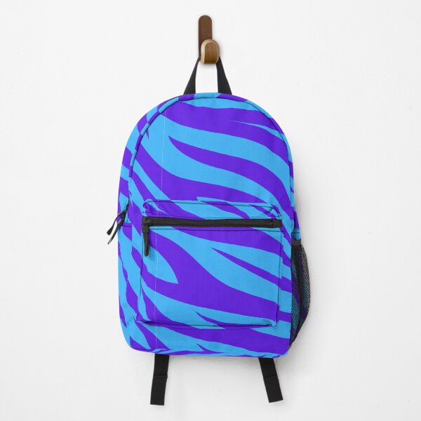 Item preview, Cyan Purple Tiger Skin Pattern designed and sold by Patternawy.
