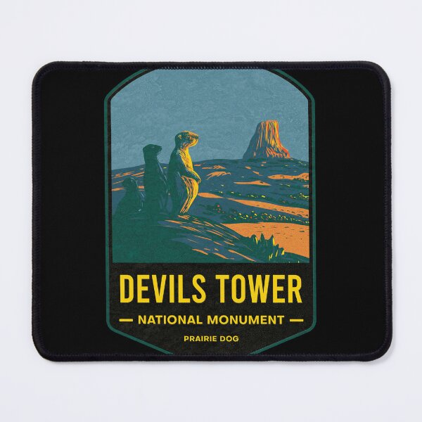 Item preview, Devils Tower Prairie Dog designed and sold by JordanHolmes.
