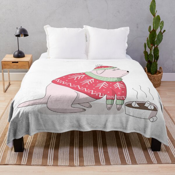 Item preview, Pink Dog - Christmas designed and sold by CatterStudio.