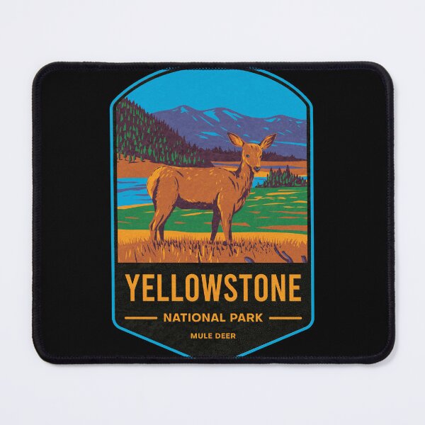 Item preview, Yellowstone National Park Mule Deer designed and sold by JordanHolmes.