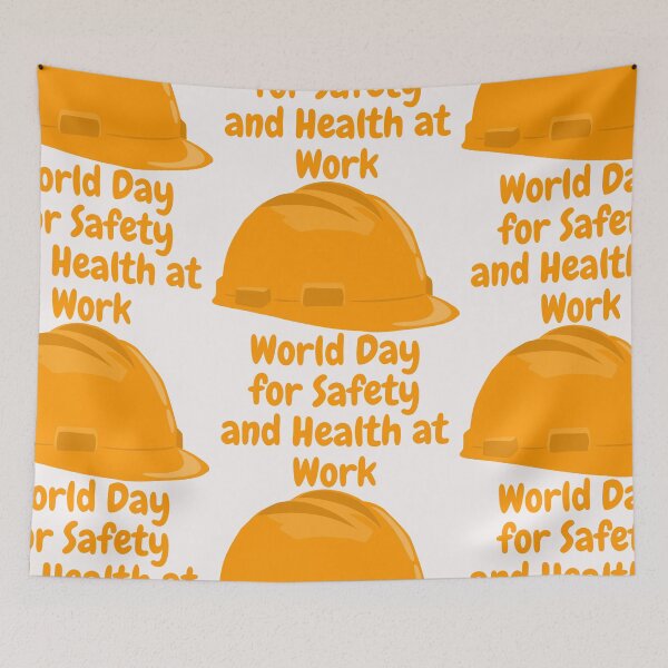 Item preview, World Day for Safety and Health at Work designed and sold by Simo0455.