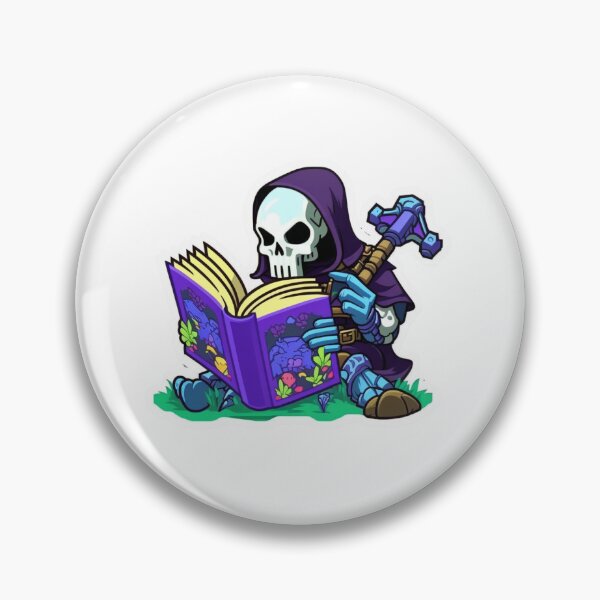 Item preview, Sticker Skeleton reading book designed and sold by xhemojashari.