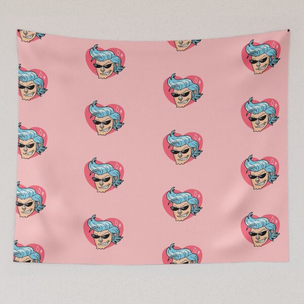 Item preview, Franky Pink heart designed and sold by lvstarrynight.