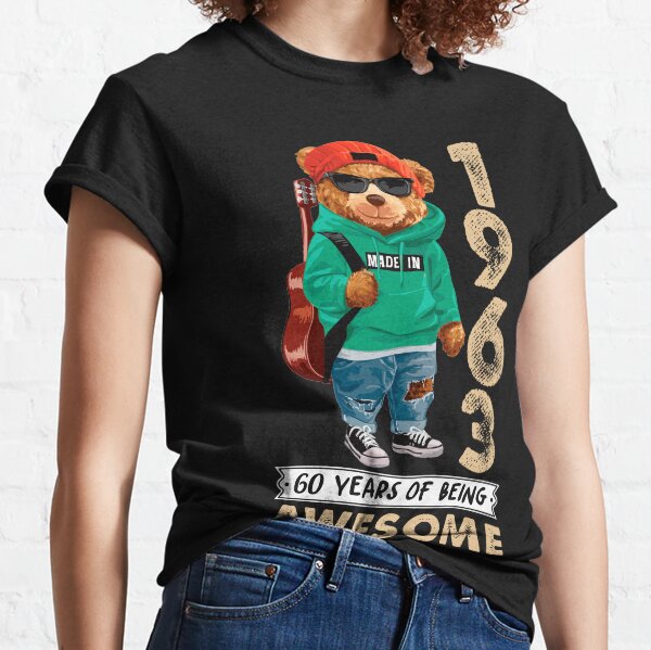 Made in 1963 60 Years Of Being Awesome Classic T-Shirt