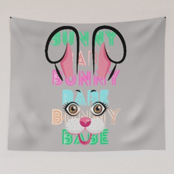 Item preview, Cute Bunny Babe, Badass and Funny, Easter Egg Hunting, Egg Hunt Squad, Chilling Peeps designed and sold by Adri Barnard.