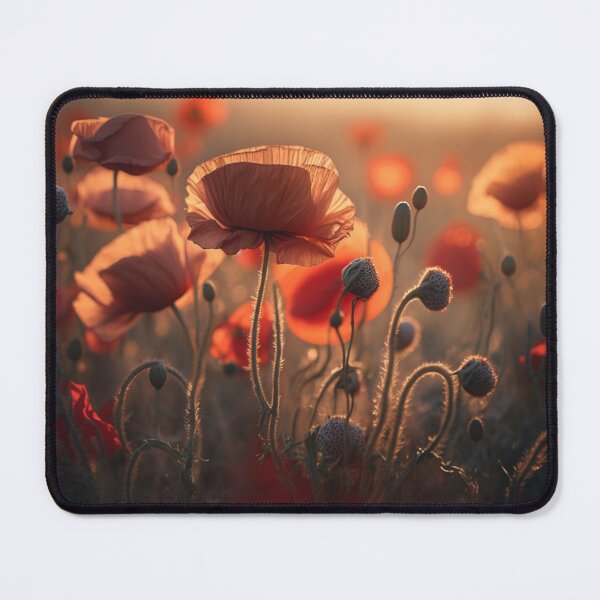Item preview, Poppy field in the sunset designed and sold by julia-giulina.