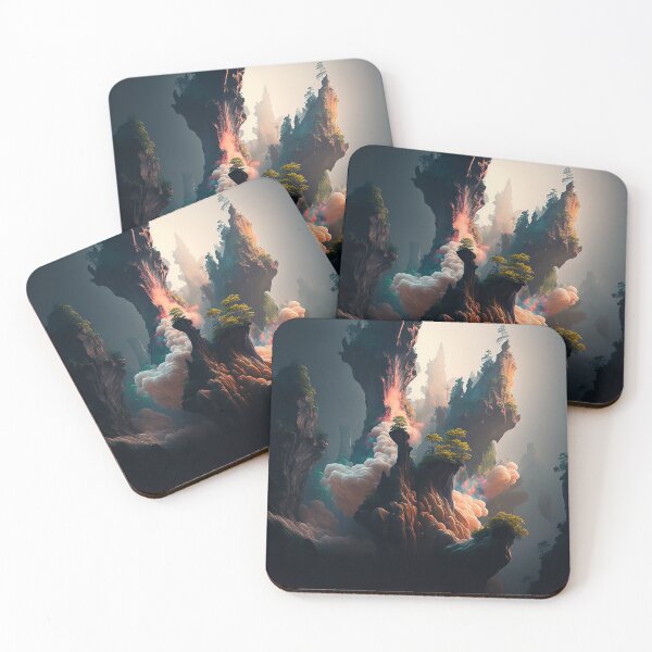 Item preview, Journey to Tianzi Mountain through Digital Art: Discovering the Power of Technology to Showcase Natural Wonders designed and sold by BIBIHOX.
