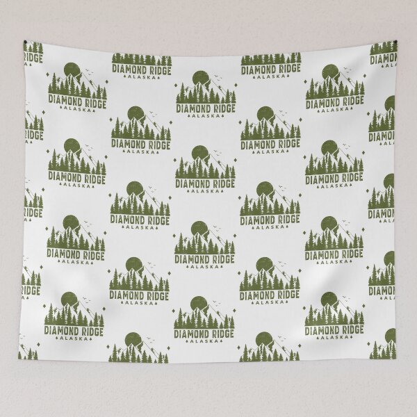 Item preview, Diamond Ridge Alaska Mountain Souvenir designed and sold by Home-Spirit.