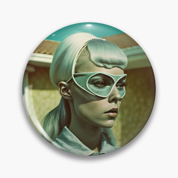 Item preview, Sci-fi Futuristic Woman in Suburbia  designed and sold by FuturistMe.