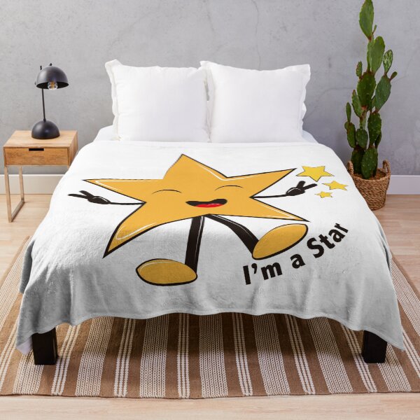 Item preview, "I am a star". It's true, it is. Full of light and adorable. designed and sold by ennablues.