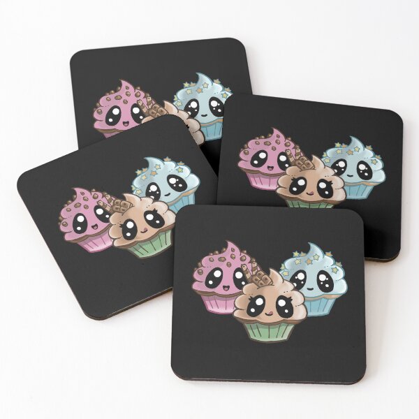 Item preview, Kawaii Cupcakes designed and sold by RockBeeDesigns.