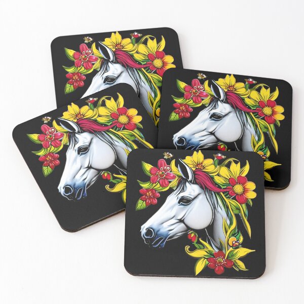Item preview, Horse Dad Like A Regular Dad But Cooler Flowers designed and sold by kubix81.