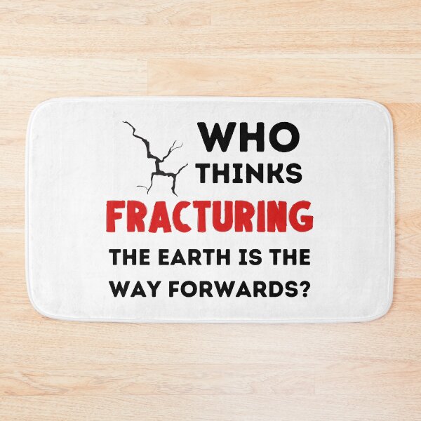 Item preview, Fracking is Fracturing the Earth - Not Good designed and sold by WritetheWrongs.
