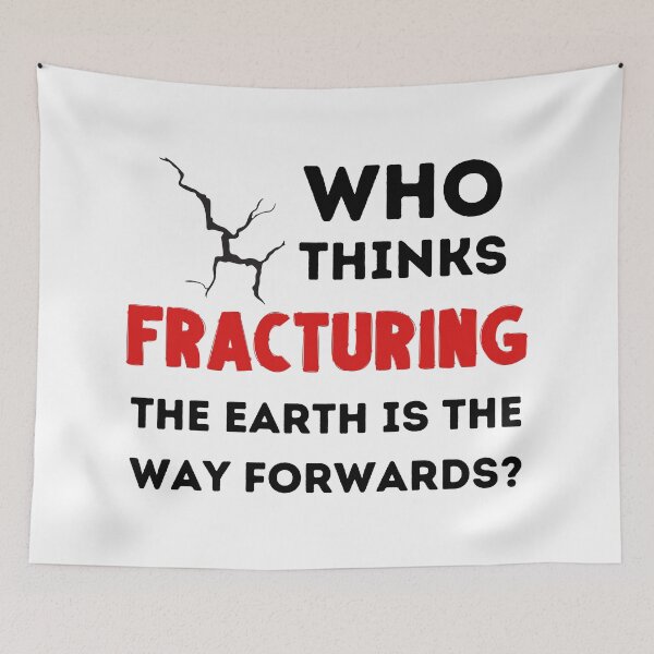 Item preview, Fracking is Fracturing the Earth - Not Good designed and sold by WritetheWrongs.