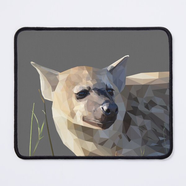 Item preview, Low Poly Hyena Lying Down designed and sold by ErinFCampbell.