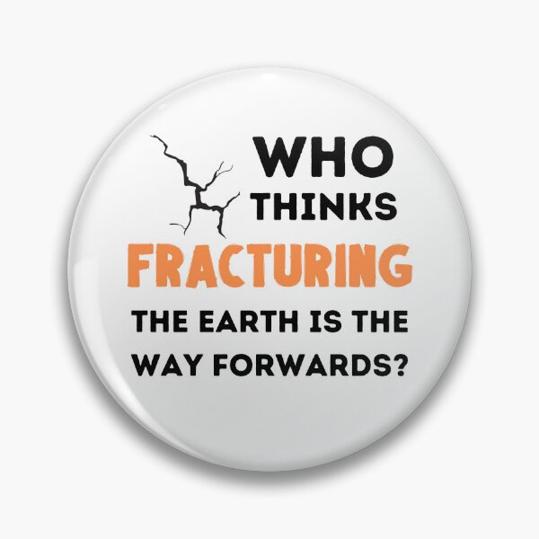 Item preview, Fracking is Fracturing the Earth - Not Good designed and sold by WritetheWrongs.