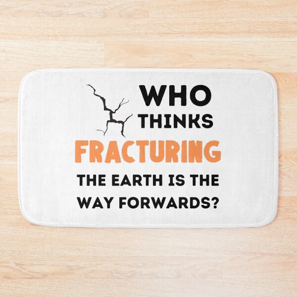 Item preview, Fracking is Fracturing the Earth - Not Good designed and sold by WritetheWrongs.