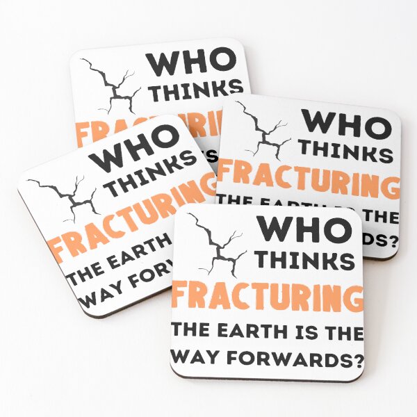 Item preview, Fracking is Fracturing the Earth - Not Good designed and sold by WritetheWrongs.