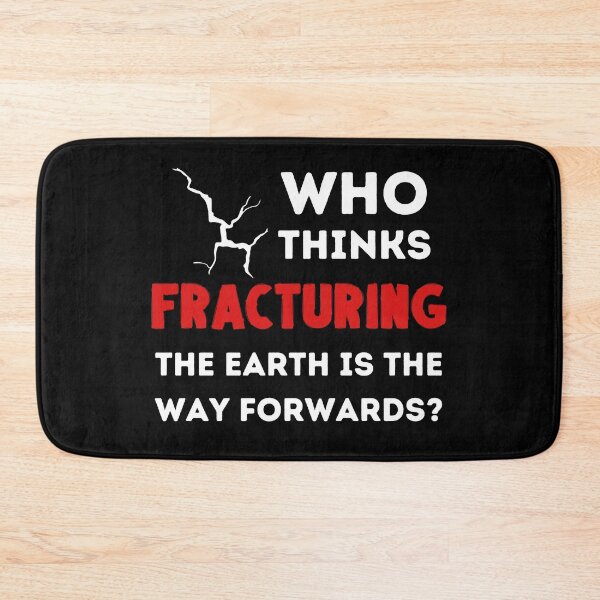 Item preview, Fracking is Fracturing the Earth - Not Good designed and sold by WritetheWrongs.