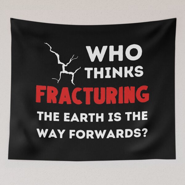 Item preview, Fracking is Fracturing the Earth - Not Good designed and sold by WritetheWrongs.