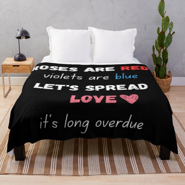 Item preview, Roses are red violets are blue let's spread love it's long overdue designed and sold by TeePassion.
