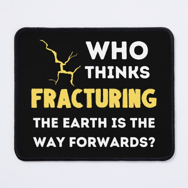 Item preview, Fracking is Fracturing the Earth - Not Good designed and sold by WritetheWrongs.