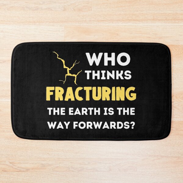 Item preview, Fracking is Fracturing the Earth - Not Good designed and sold by WritetheWrongs.